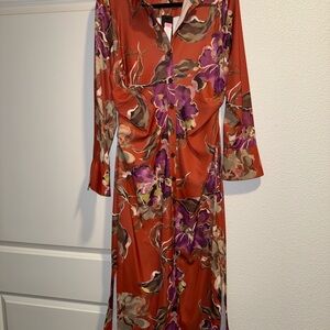 Floral Long Sleeve Dress